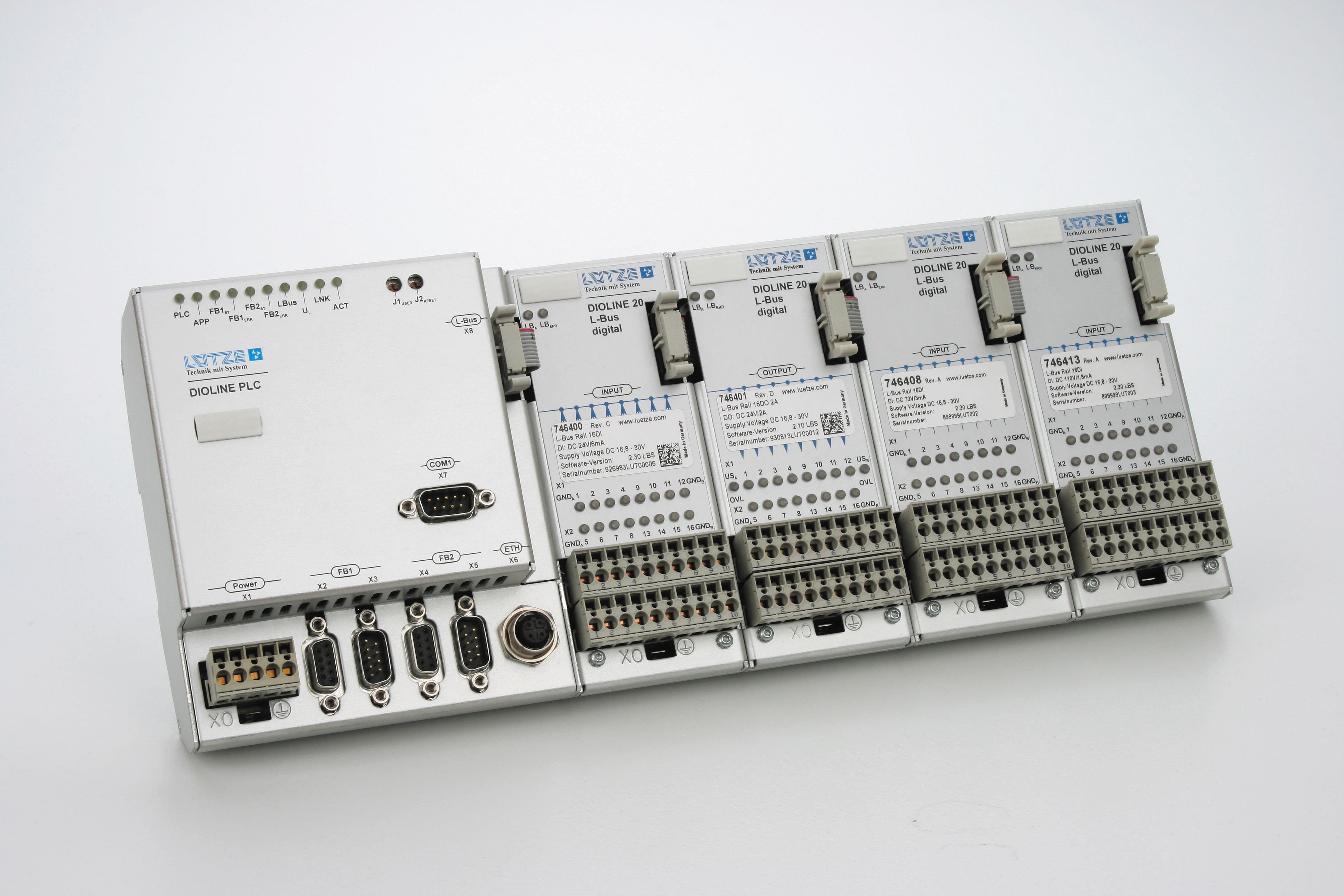 Fig.: A firmware update allows the addition of the fieldbus interface TRDP to the DIOLONE PLC control unit by LÜTZE TRANSPORTATION