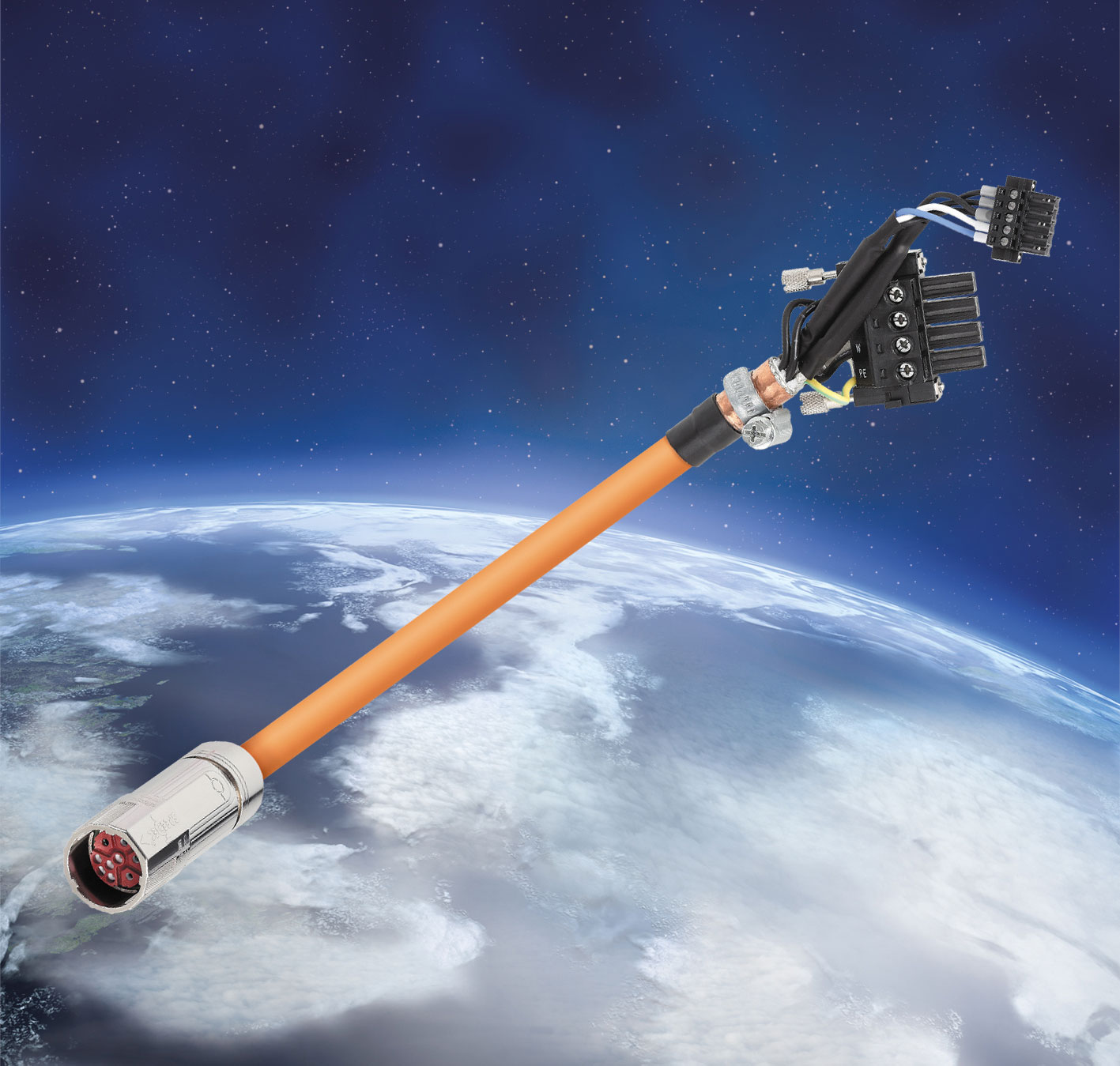 LÜTZE One-Cable-Technology speziell für den Schleppketteneinsatz