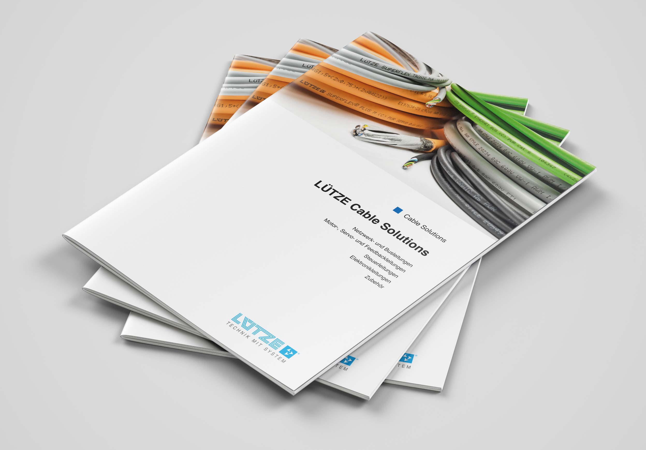New print catalogue 'Cable Solutions' by LÜTZE